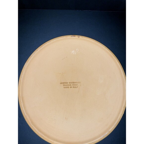 Vintage Terra Cotta Garlic Baker Dish and Cover Made in Italy Boston Warehouse3 - Picture 5 of 5